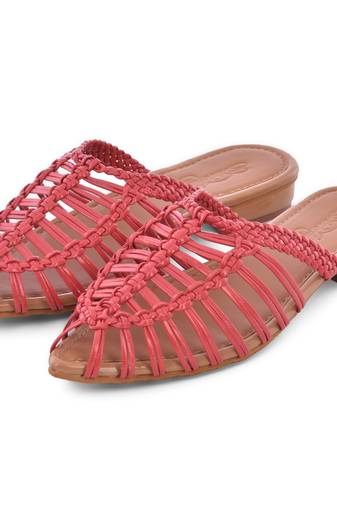 Woven Pink HALF Flats