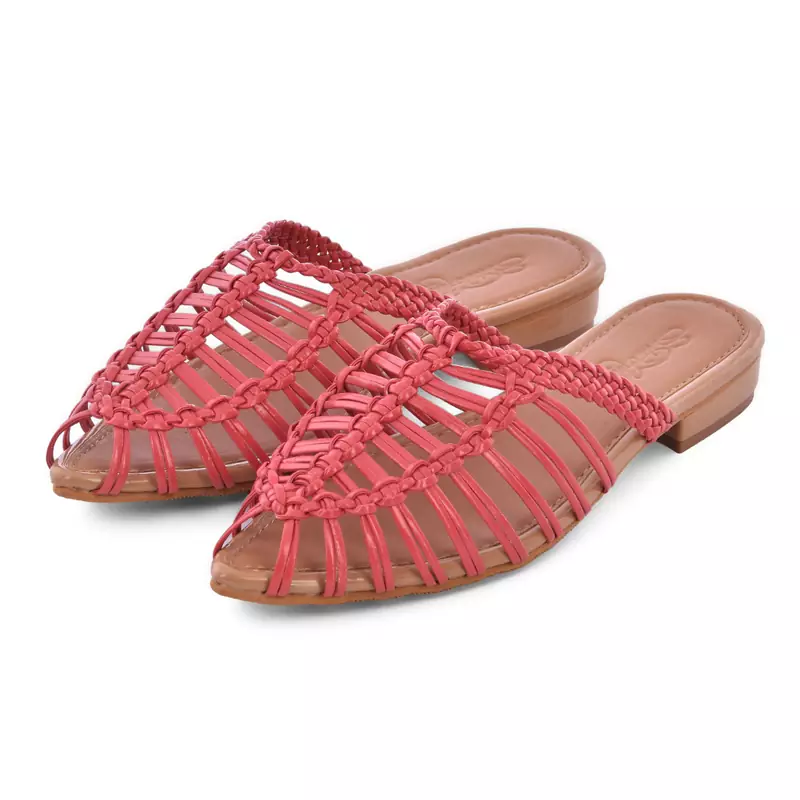 Woven Pink HALF Flats