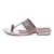 Woven Silver Kolapuri Flats