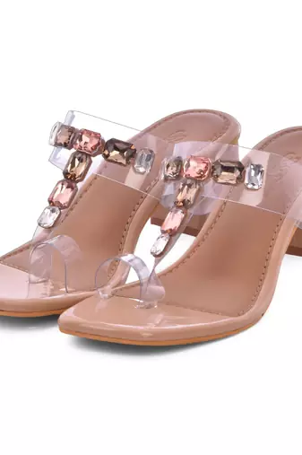 Diamonds In The Sky Kolhapuri Heels