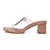 Silver Diamonds in the Sky 3 inch heel