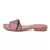 Multi Woven Pink Flats
