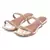 Gold Stardust flats