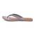 Grey Braided Flats 