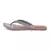 Grey Braided Flats 