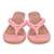 Baby Pink Woven Flats