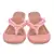 Baby Pink Woven Flats