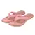 Baby Pink Woven Flats