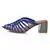 Woven Electric Blue 2.5 INCH Heels