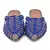 Woven Electric Blue Flats