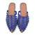 Woven Electric Blue Flats
