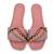 Multi Woven Pink Flats