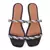 Black Stardust flats 