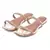 Gold Stardust flats