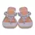 Grey Braided Flats 
