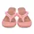 Baby Pink Woven Flats