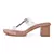 Silver Diamonds in the Sky 3 inch heel