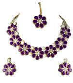 Purple jewellery