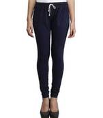 Navy Blue  Rubi Churidar Leggings For Women's  Cotton Lycra Leging for Girl women Leggings Girls Leggings Legging