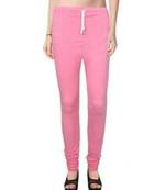 Light Pink  Rubi Churidar Leggings For Women's  Cotton Lycra Leging for Girl women Leggings Girls Leggings Legging