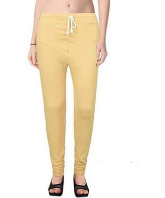 Beige Rubi Churidar Leggings For Women's  Cotton Lycra Leging for Girl women Leggings Girls Leggings Legging 1