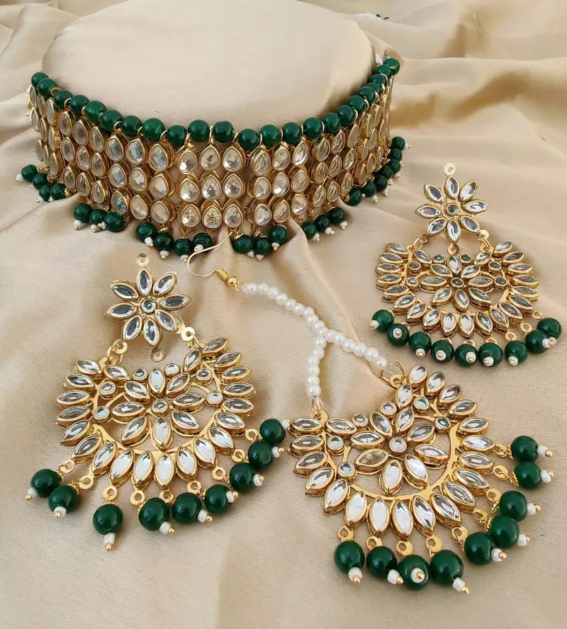 Green necklaces