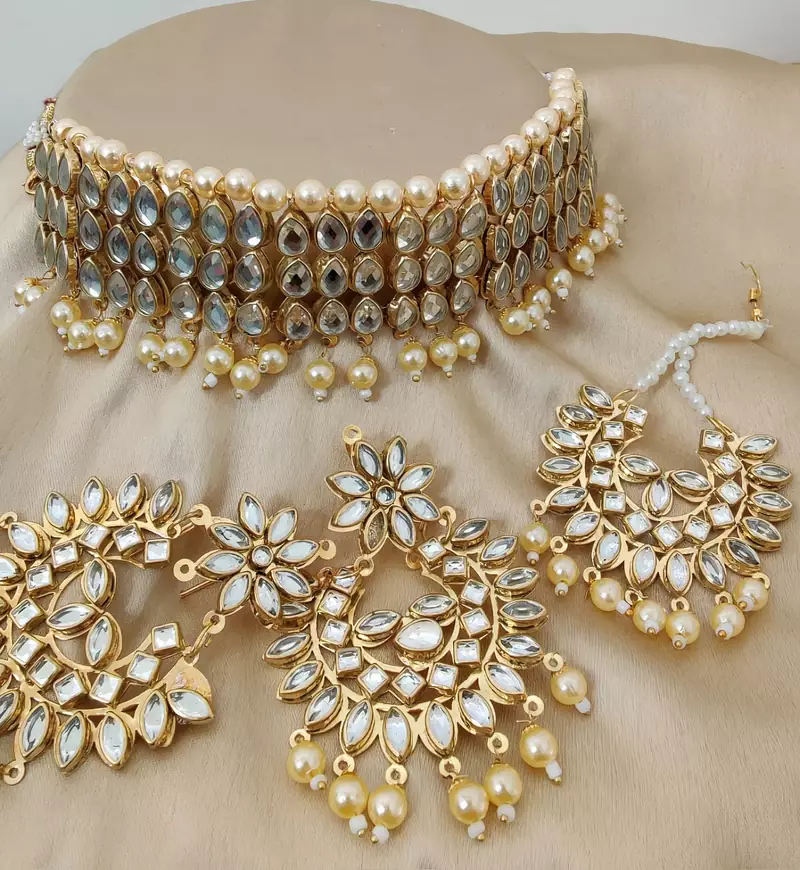 Gold necklaces