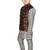Silver Silk Printed Kurta And Pyjama