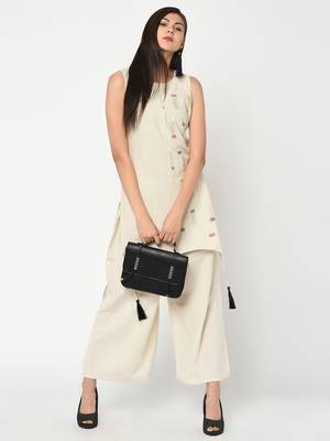 White printed cotton kurtas-and-kurtis 1