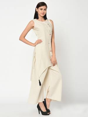 White printed cotton kurtas-and-kurtis 3