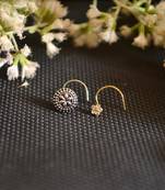 COMBO Dainty Shimmering nose stud or nosepin or nose ring with american diamond