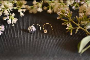 COMBO Dainty Shimmering nose stud or nosepin or nose ring with american diamond 2
