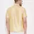 Gold plain silk  men shirt & mundu