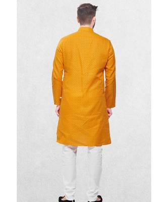 Mens Cotton Designer Printed Kurta Suit (Tropical Jaisalmer Collection) 3