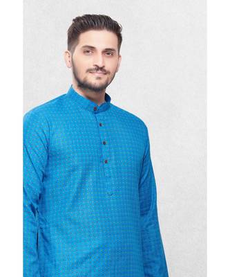 Mens Cotton Designer Printed Kurta Suit (Tropical Jaisalmer Collection) 2