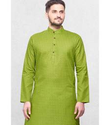 Mens Cotton Designer Printed Kurta Suit (Tropical Jaisalmer Collection)