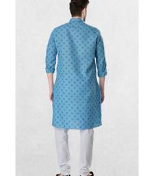Mens Cotton Designer Printed Kurta Suit (Tropical Jaisalmer Collection)