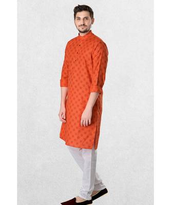 Mens Cotton Designer Printed Kurta Suit (Tropical Jaisalmer Collection) 3