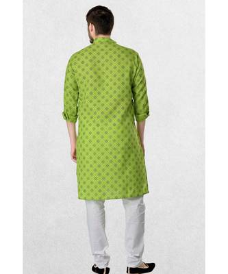 Mens Cotton Designer Printed Kurta Suit (Tropical Jaisalmer Collection) 2