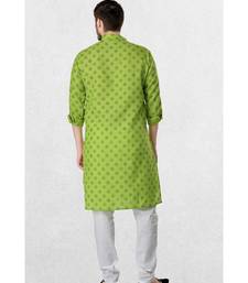 Mens Cotton Designer Printed Kurta Suit (Tropical Jaisalmer Collection)