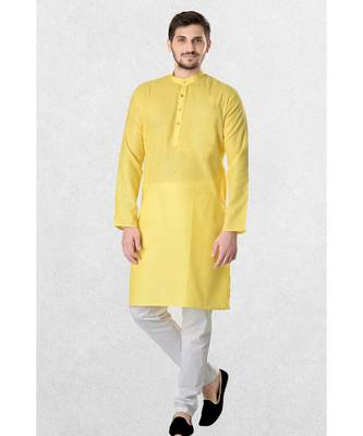 Mens Cotton Kurta Suit 3