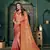 Pink woven banarasi silk saree with blouse