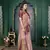 Purple woven banarasi silk saree with blouse