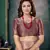 Purple woven banarasi silk saree with blouse