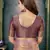 Purple woven banarasi silk saree with blouse