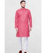Mens Cotton Designer Printed Kurta