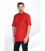 Mens Cotton Short Kurta