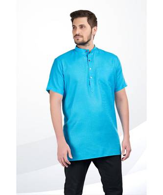 Mens Cotton Short Kurta 1
