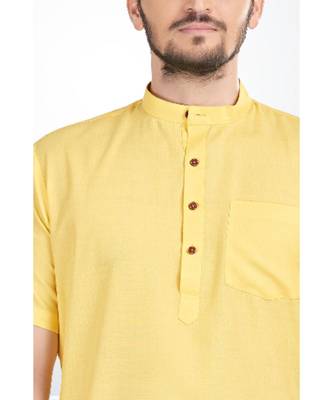Mens Cotton Short Kurta 2
