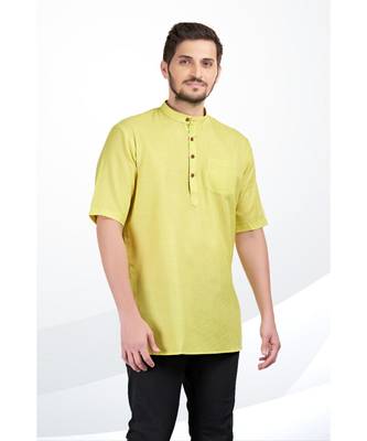 Mens Cotton Short Kurta 1